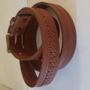 New with tags Vintage genuine Leather Mens brown belt in different sizes